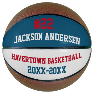 Ballon De Basket Équipe et numéro de nom personnalisés