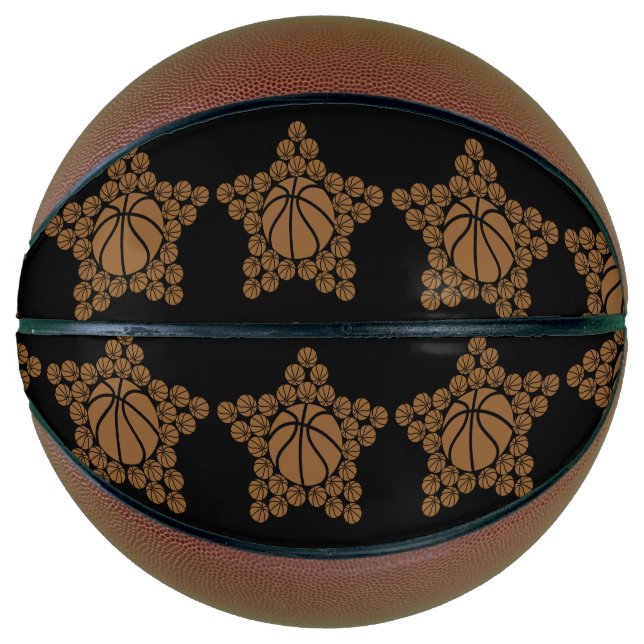 Ballon De Basket Étoile de basket (Devant)