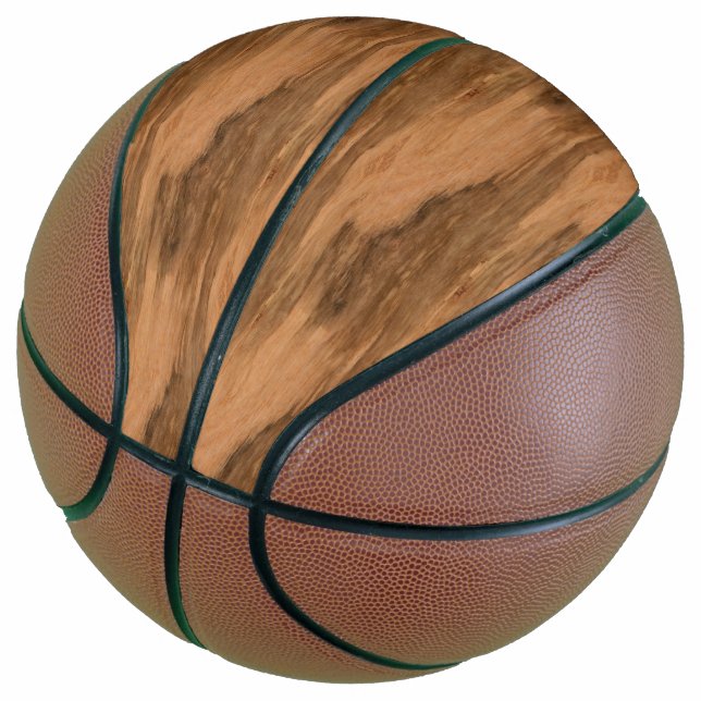 Ballon De Basket Eucalyptus naturel Graisse de bois (Incliné)