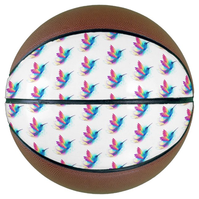 Ballon De Basket Exotic Rainbow Hummingbird (Devant)