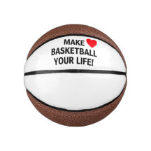Faites du basket-ball votre vie!™ Custom Mini Bask