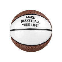 Faites du basket-ball votre vie!™ Custom Mini Bask