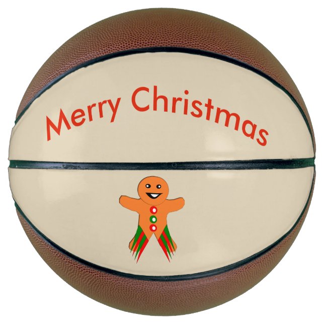 Ballon De Basket Fête de Noël Ginglerie Homme Basketball (Devant)