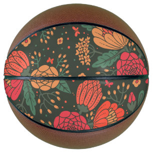Ballon De Basket fleur