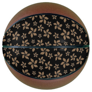 Ballon De Basket Floral Brown féminin