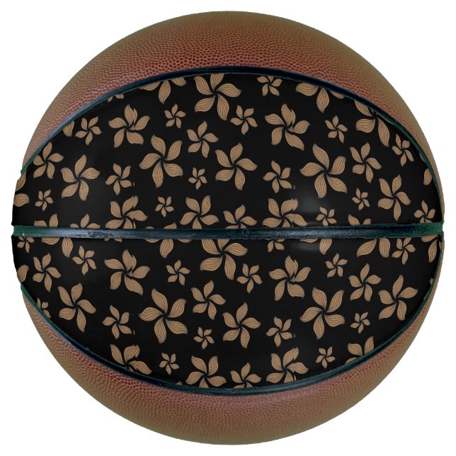 Ballon De Basket Floral Brown féminin (Devant)