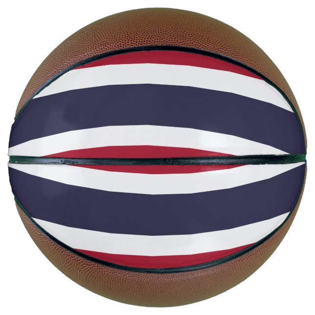 Ballon De Basket Fullsize Basketball with Flag of Thailand (Devant)
