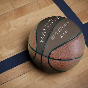 Ballon De Basket Gardien de porte-anneau Mariage customisé