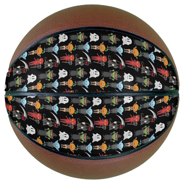 Ballon De Basket Halloween Party Basket (Devant)