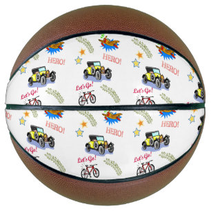 Ballon De Basket Héros de basket-ball Voiture à vélo avion