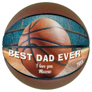 Ballon De Basket Image moderne du meilleur papa jamais père