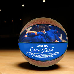 Ballon De Basket Inspiration personnalisée de l'entraîneur de baske