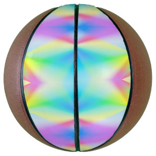 Ballon De Basket Iridescente, à l'arc-en-ciel, rêveuse - pour les r