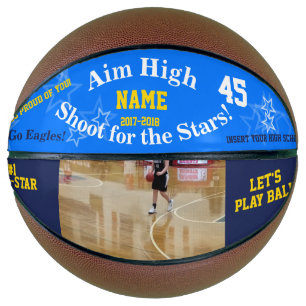 Ballon De Basket Joueur d'équipe Basketballs personnalisés