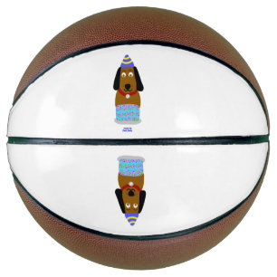 Ballon De Basket Joyeux Basketball de la Coupe d'anniversaire