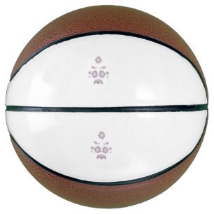 Ballon De Basket Lait blanc classique Rose décoratif