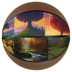 Ballon De Basket "Les cerceaux sauvages : Basket-ball inspiré de la