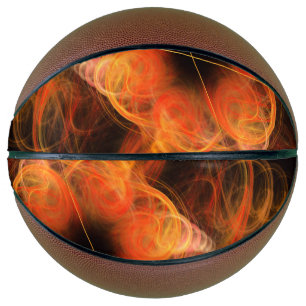 Ballon De Basket Lignhtworks Abstract