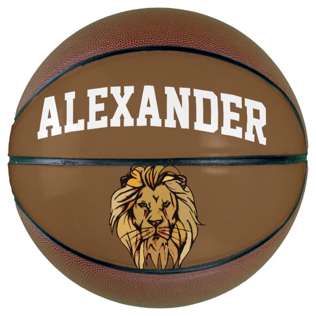 Ballon De Basket Lion (Devant)