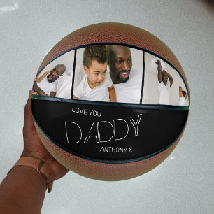 Ballon De Basket Love You papa 3 Photo