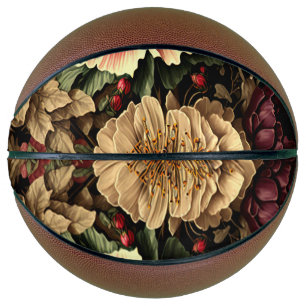 Ballon De Basket Magnifique arrangement floral Vintage