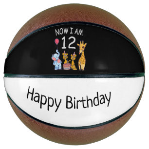 Ballon De Basket Maintenant, j'ai 12 ans 12e anniversaire au Zoo