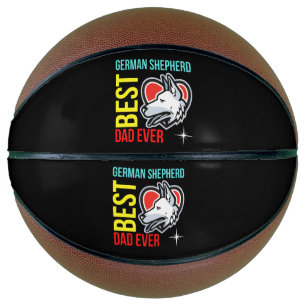 Ballon De Basket Meilleur berger allemand papa jamais  
