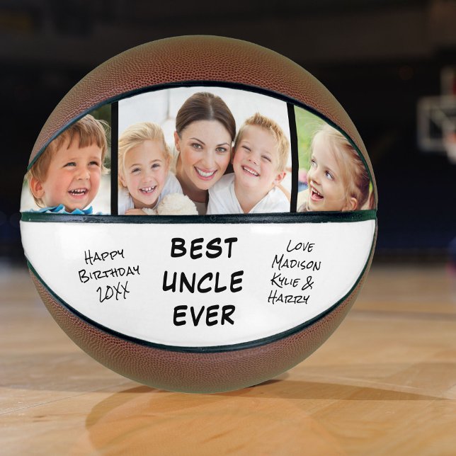 Ballon De Basket Meilleur Oncle jamais photo (Créateur téléchargé)