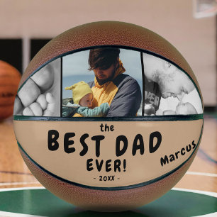 Ballon De Basket Meilleur Papa de Tous les Temps Cadeau de la Fête 