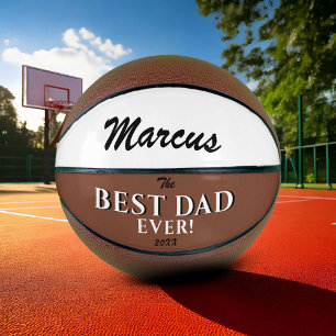 Ballon De Basket Meilleur Papa Moderne de Tous les Temps Cadeau de