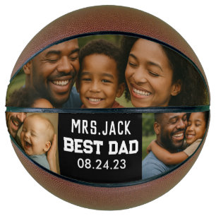 Ballon De Basket Meilleur Père de Basket-ball – Cadeau Personnalisé