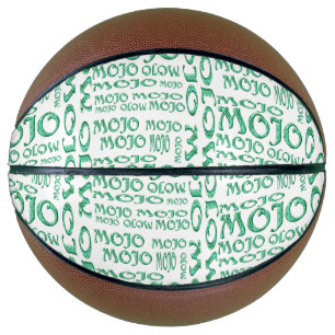Ballon De Basket Mojo basketball blanc