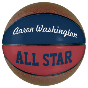 Ballon De Basket Nom personnalisé Sports Basketball cadeau