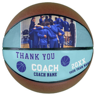 Ballon De Basket Panneau Merci Bleu Équipe Photo Basket