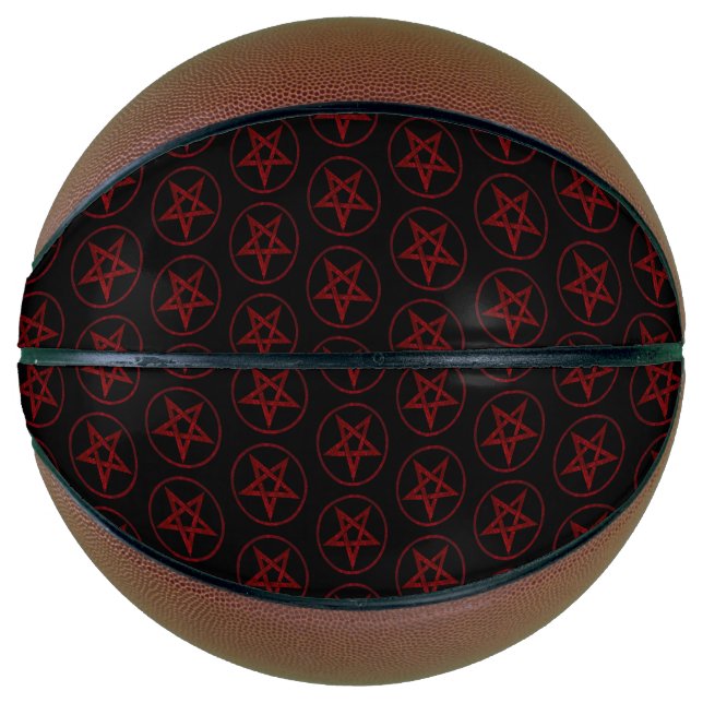 Ballon De Basket Pentagram Red Devil (Devant)