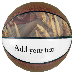 Ballon De Basket personnalisé ajouter votre photo de noël personnal