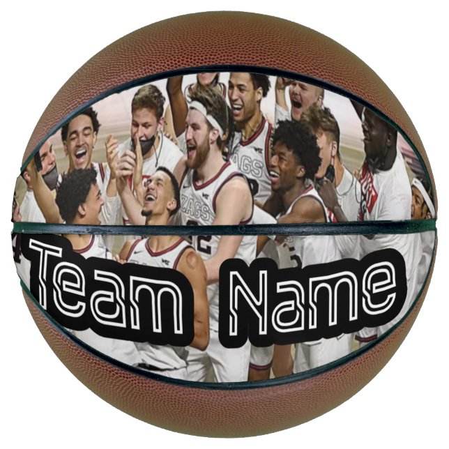 Ballon De Basket Personnaliser l'équipe de basket-ball Nom de l'équ (Devant)