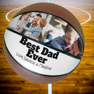 Ballon De Basket Photo du meilleur papa basket-ball à personnaliser