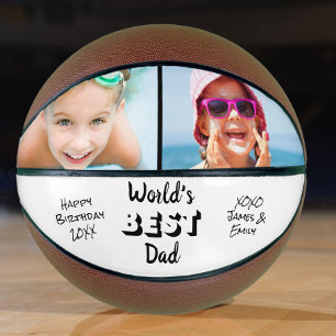 Ballon De Basket Photo du Meilleur Papa du Monde