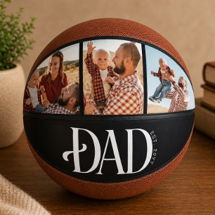 Ballon De Basket Photo Papa Établie