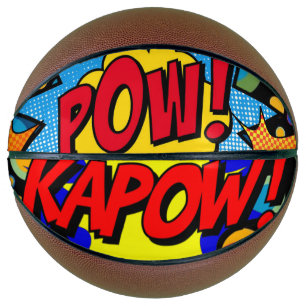 Ballon De Basket Pow-ball Pow Kapow