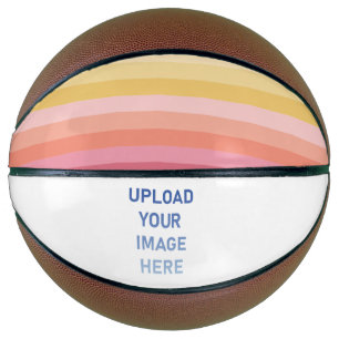 Ballon De Basket Rayures Colorées