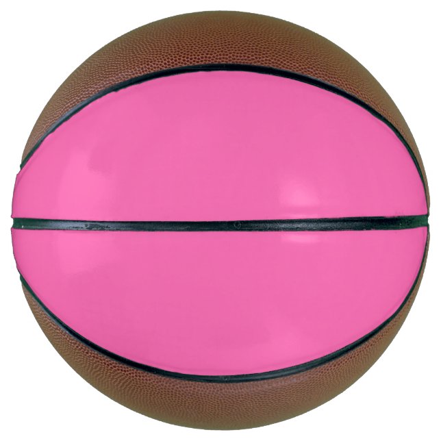 Ballon De Basket Rose chaud (Devant)