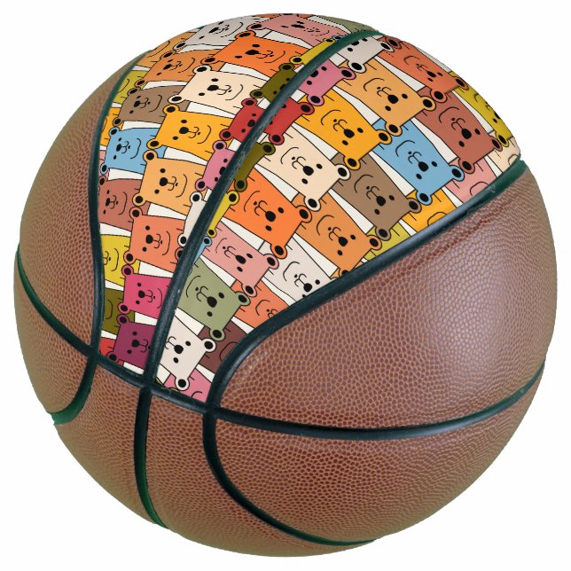 Ballon De Basket Teddy Bear (Incliné)