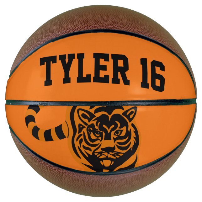 Ballon De Basket Tigre (Devant)