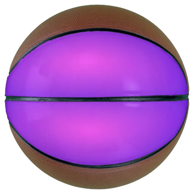 Ballon De Basket Violet (Devant)