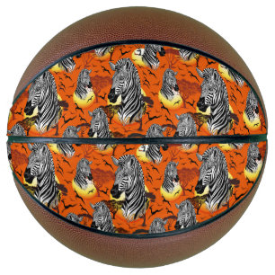 Ballon De Basket Zebra African Savanna Wild Animal