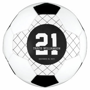 Ballon De Foot 21e anniversaire personnalisé Moderne