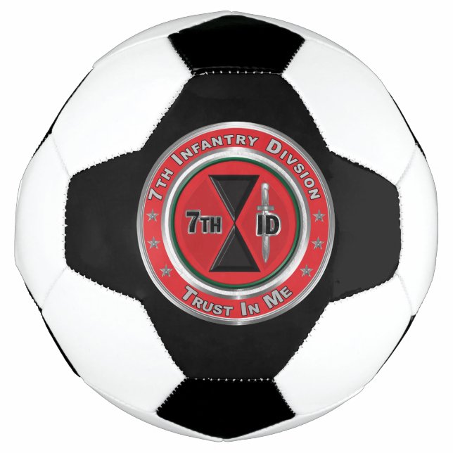 Ballon De Foot 7e division d'infanterie  PRIX PLUS BAS (Devant)