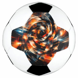 Ballon De Foot Abstract Vision of Motion & Mind